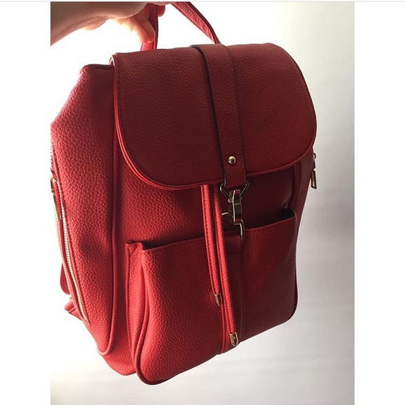 Bags Red Cute Eye Capturing Backpack Poshmark